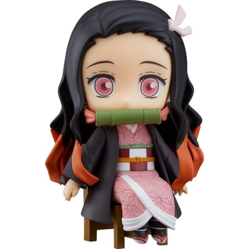 Image of Figura Nezuko Kamado Good Smile 9 CM Nendoroid Swacchao PVC Articolata Figura Nezuko Kamado Good Smile 9 CM Nendoroid Swacchao PVC Articolata cod079
