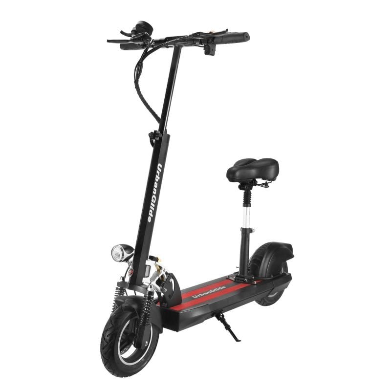 E-Scooter UrbanGlide AR2 500W Reichweite 40km 10 Zoll Scheibenbremsen Schwarz/Rot