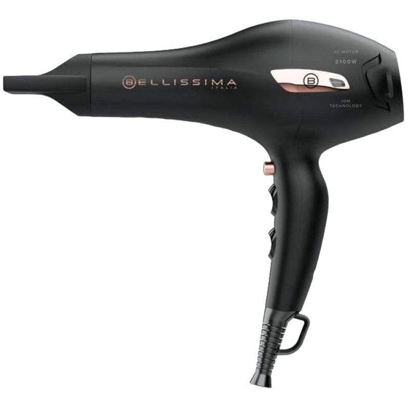 Sèche-cheveux Professionnel Bellissima P7 3000 2100W 3 Températures 2 Vitesses Ionique Accessoires Noir Or Rose