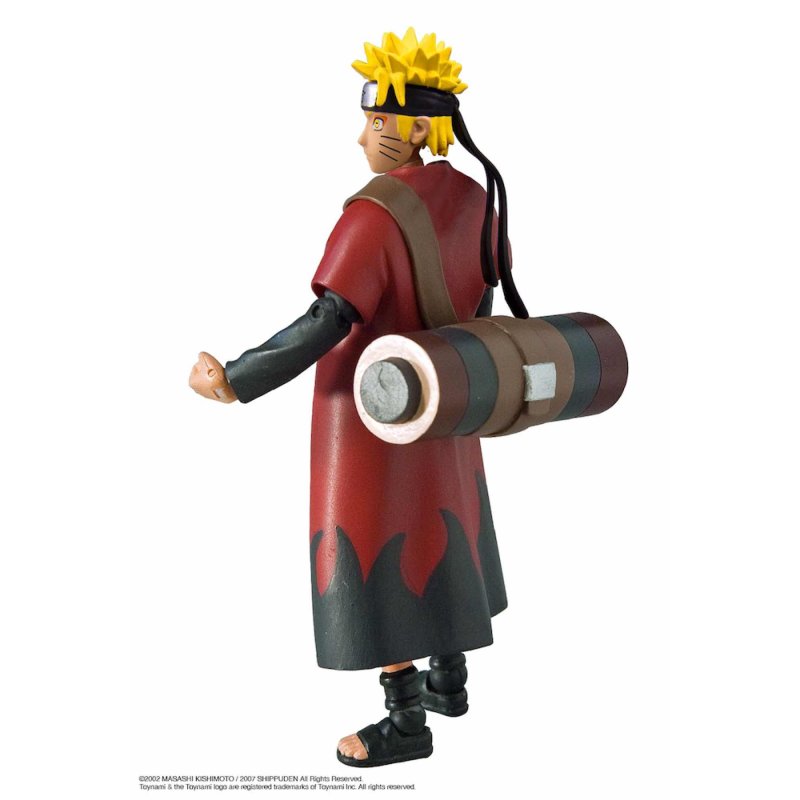 Toyrami Pack Sage Mode Naruto VS Pain Figuras do 25º Aniversário de Naruto  10 cm