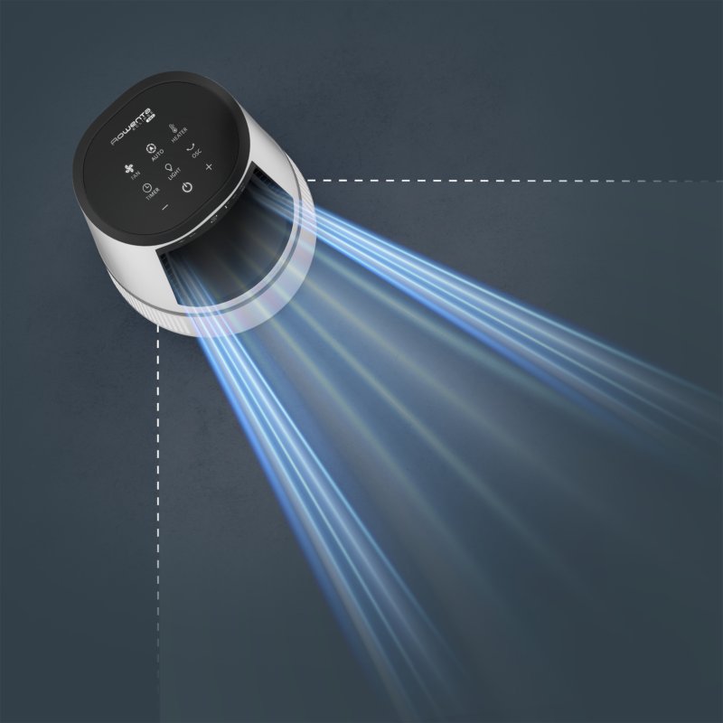Rowenta Eclipse QU5060F0: Purificatore D'aria, Termoventilatore E Ventilatore 3 In 1
