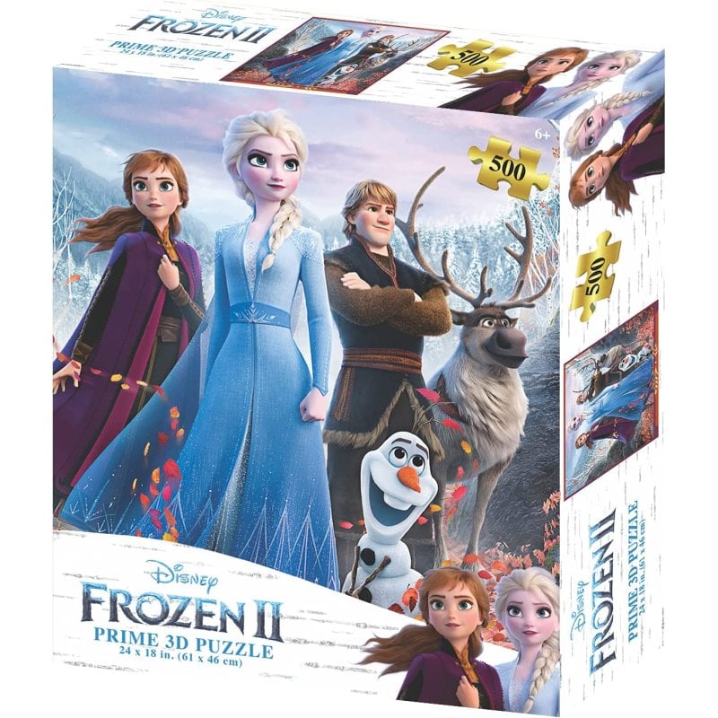 Prime 3D Disney Pixar Frozen Elsa Anna and Olaf Lenticular Book Puzzle –  shop.generalstorespokane