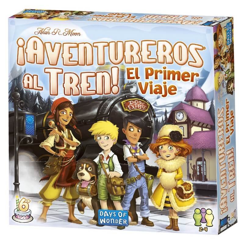 Aventureiros Asmodee Logiquest no trem! Jogo de tabuleiro