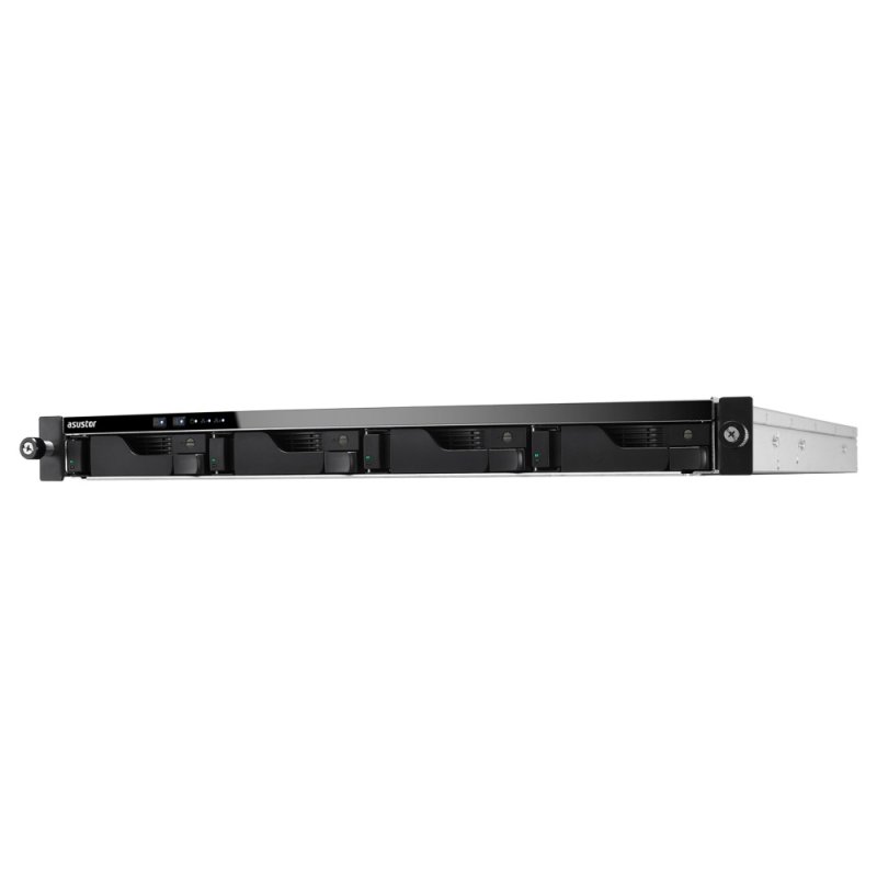Asustor Lockerstor AS6504RD NAS de Montagem em Rack 1U 4 Baías ...