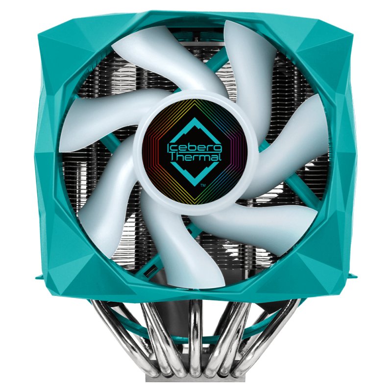 Computer Gpu Iceberg Iceberg Thermal IceSLEET X7 Dual Ventilador ARGB CPU 120/140mm ...