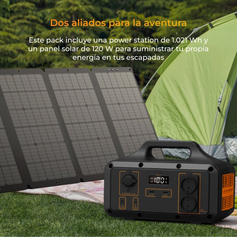 Panneau Solaire 120W : Énergie solaire portable pour vos aventures