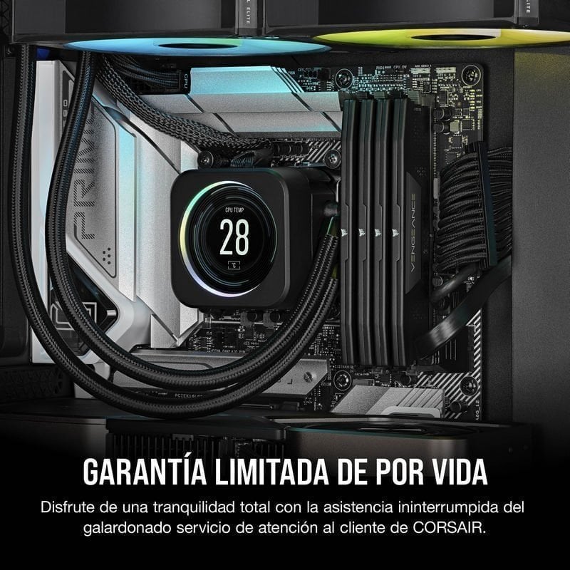 Memoria RAM Corsair Vengeance DDR5 5600MHz 64GB 2x32GB CL40 Negra