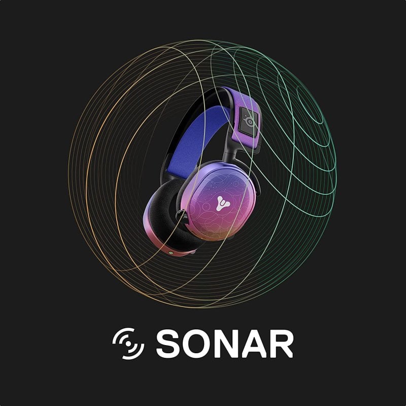 Steelseries Arctis 7+ Destiny 2 Lightfall Edition Headset Gaming Sem