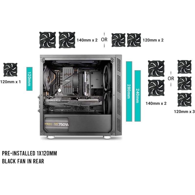 Antec VSK 10 Micro Tower | PcComponentes.fr