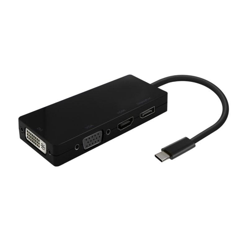 Conversor Aisens USB-C a DisplayPort/DVI/HDMI/VGA 4K