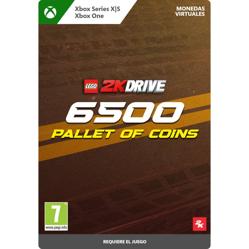 LEGO 2K Drive: 6500 Pallet of Coins Xbox Series X/S e Xbox One Digital Download