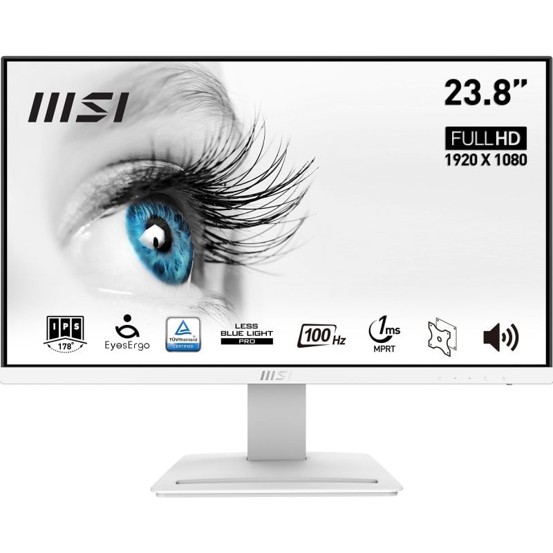 MSI PRO MP243XW 23,8"LEDIPS FullHD 100Hz