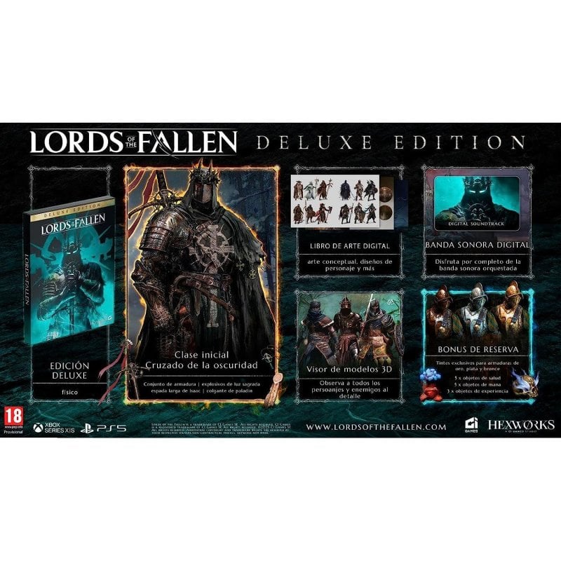 Lords Of The Fallen Deluxe Edition - PS5 Games