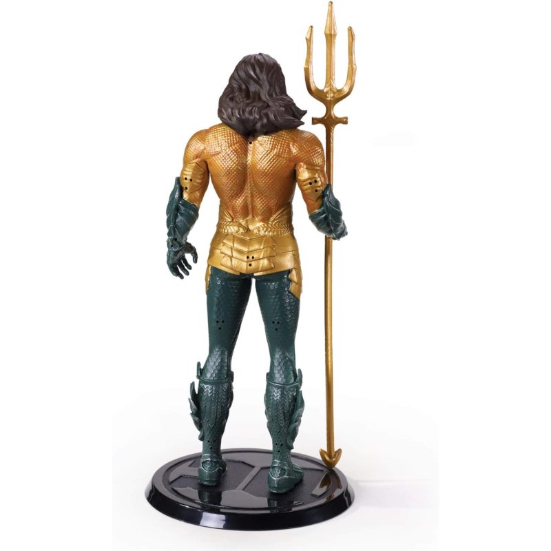Noble Collection DC Comics Figura Flexible De Aquaman 19cm Mejor Precio