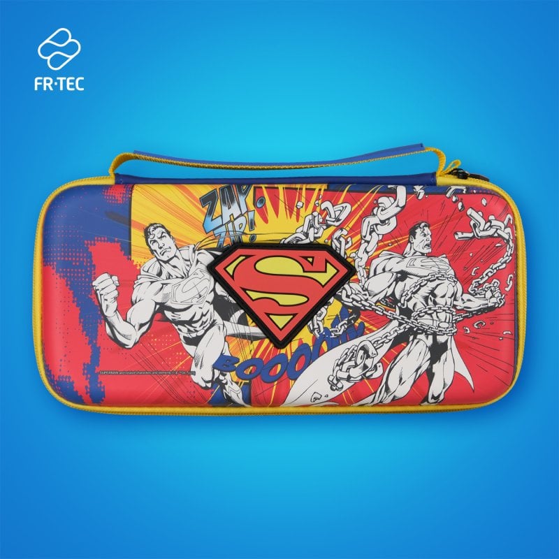 FR-TEC Batman Bolsa Premium com caixa de jogos para Nintendo Switch