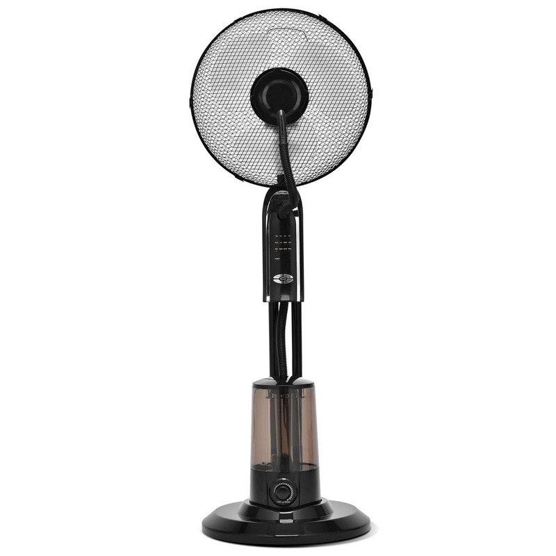 Küken Ventilador Nebulizador com Comando 100W Preto