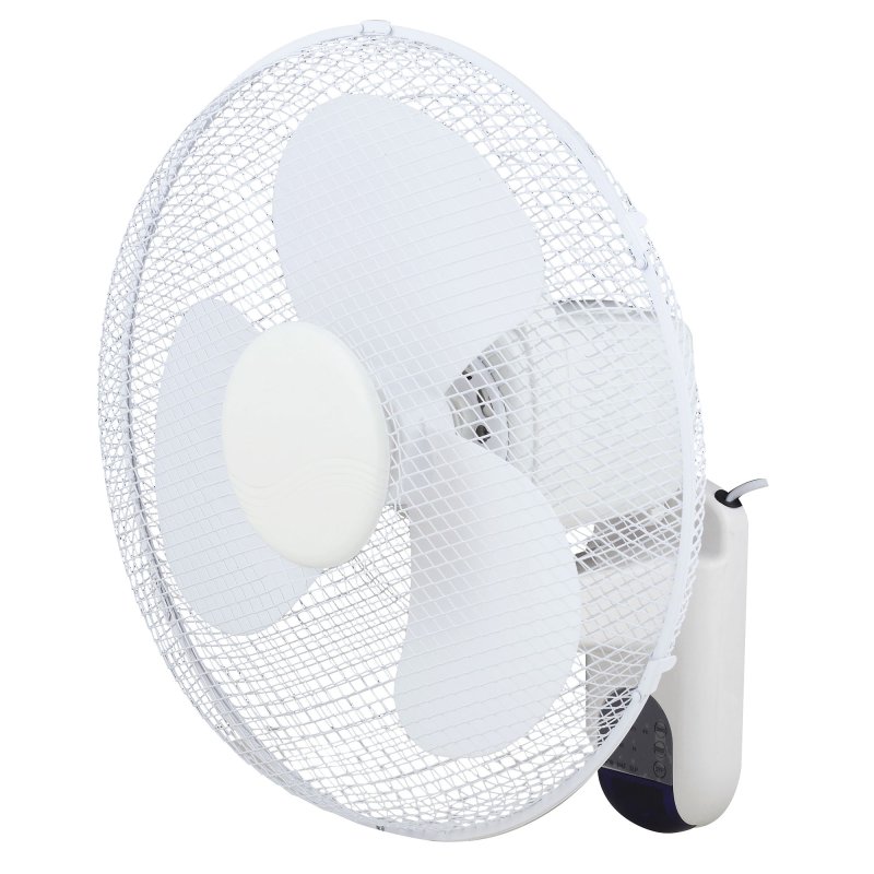 Küken Ventoinha de Parede com Comando 45W Branca