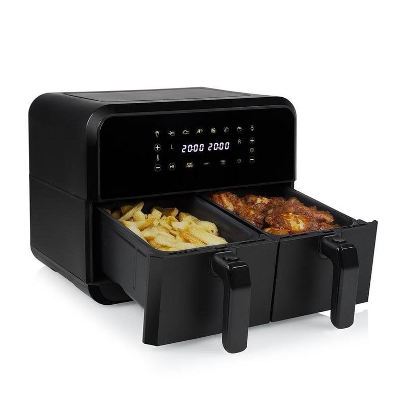Friteuse À Air Princess 182068 – 8L, 2400 W, Double Panier, Fonction Sync Finish - vue 4