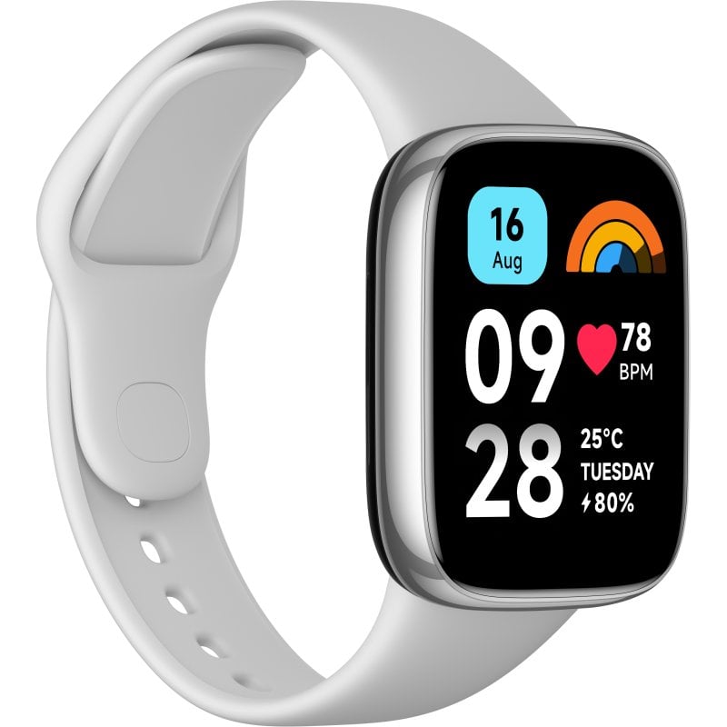 Smartwatch  Xiaomi Redmi Watch 3, Bluetooth, Hasta 12 días, Multideporte,  Marfil