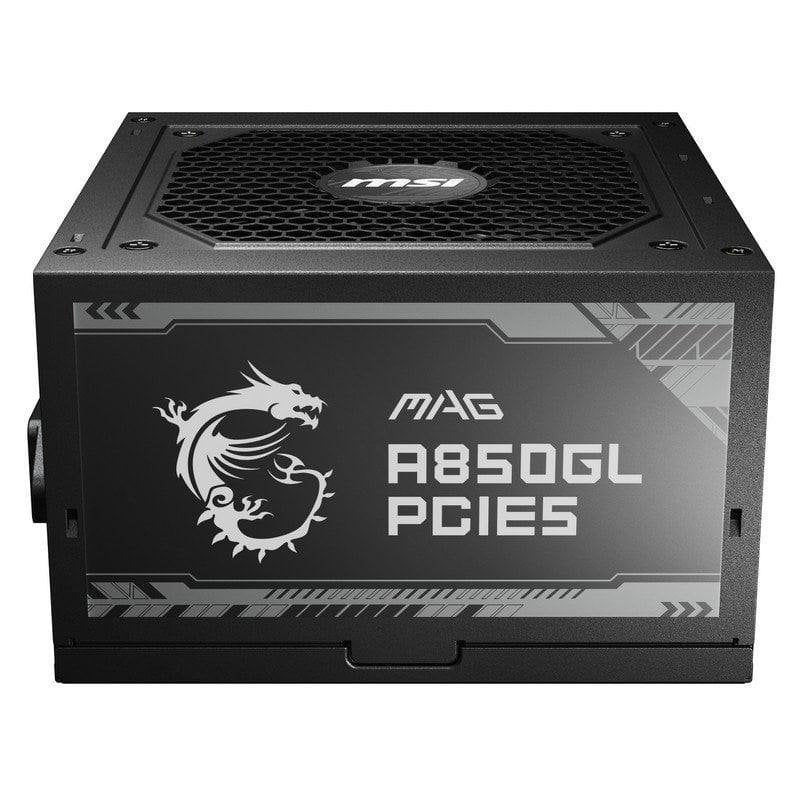 MSI  MAG A850GL PCIE5 unit&eacute; d'alimentation d'&eacute;nergie 850 W 20+4 pin ATX ATX Noir