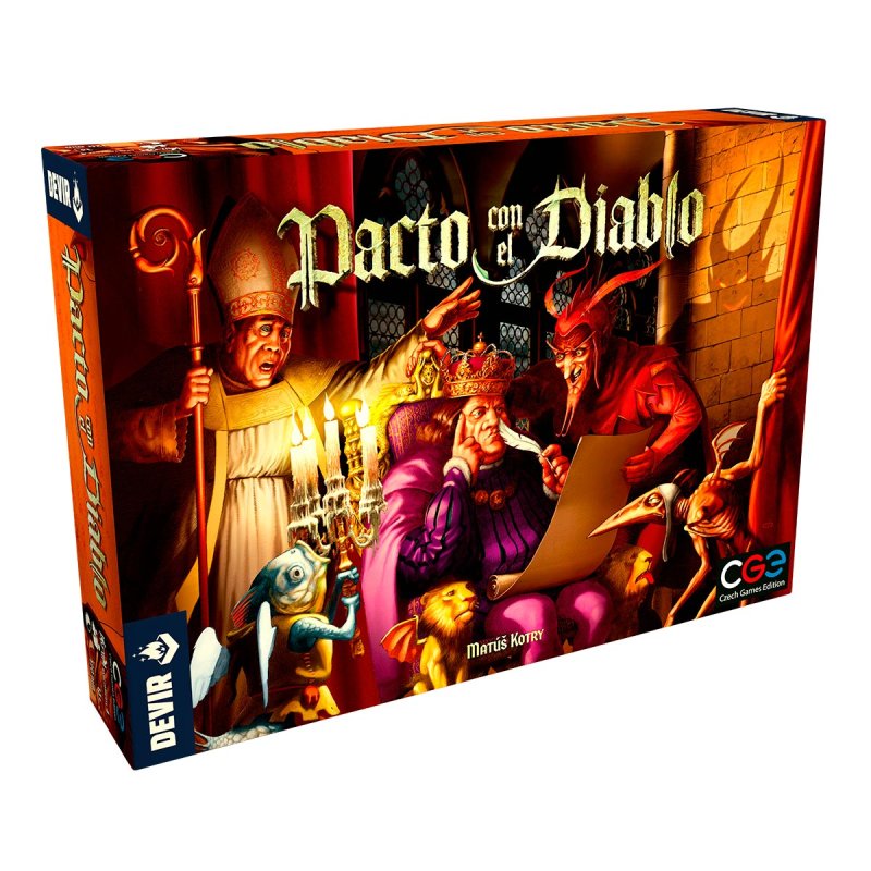 Pacto Devir com o Jogo de Tabuleiro do Diabo