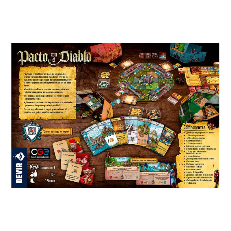 Pacto Devir com o Jogo de Tabuleiro do Diabo