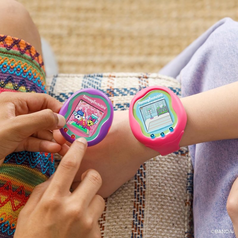 Tamagotchi Angel - Animal Virtuel électronique - Version Anges - Pour Enfants 8 Ans Et Plus