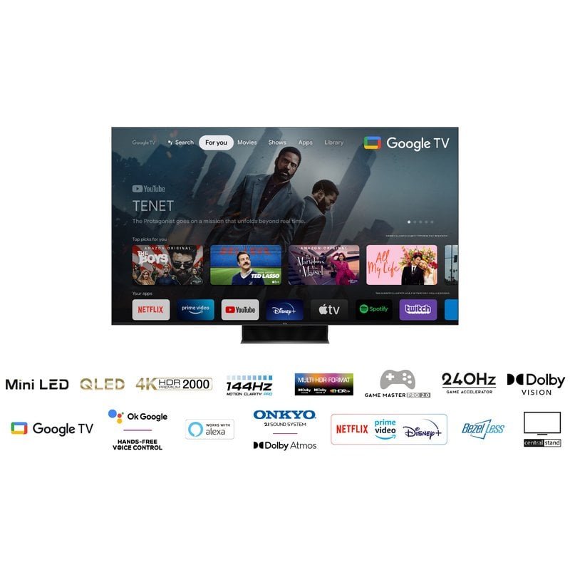 TCL Tcl - Smart TV TCL 55C835 55 4K ULTRA HD QL…