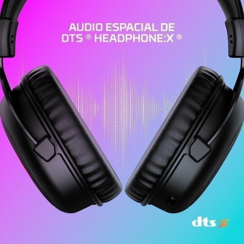 HyperX Cloud II Core Auriculares Gaming Inalámbricos DTS Negro