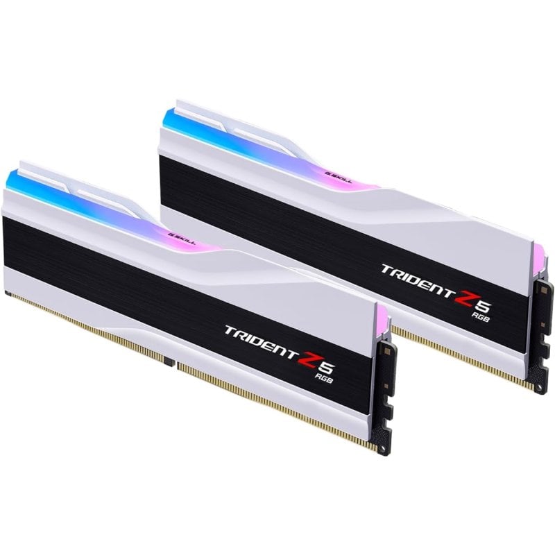 Memoria RAM G.Skill Trident Z5 RGB Blanco Mate DDR5 6400MHz 64GB