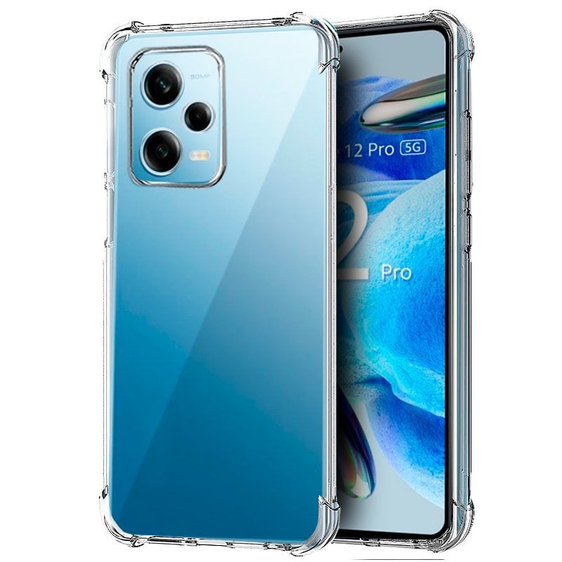 Cool Funda AntiShock Transparente para Xiaomi Redmi Note 12 Pro 5G