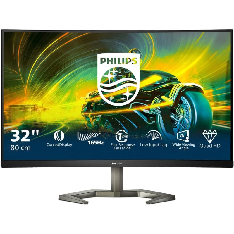 Monitor Gamer Gamemax Led/Va Curvo Áudio Integrado Amd Free-Sync 144hz 1ms  Dvi/Dp/Hdmi