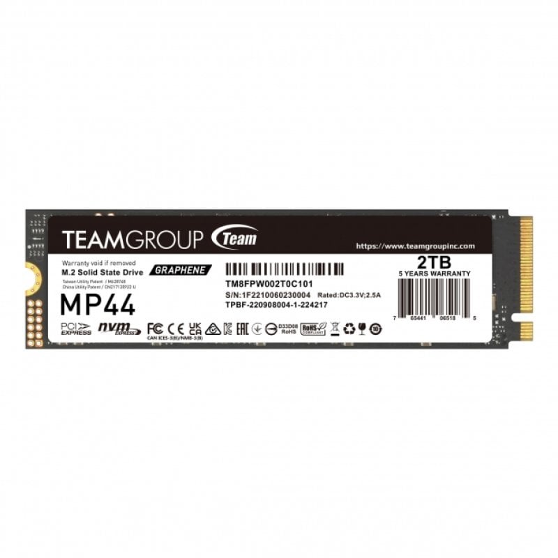 Image of Team Group MP44 M.2 2 TB PCI Express 4.0 NVMe