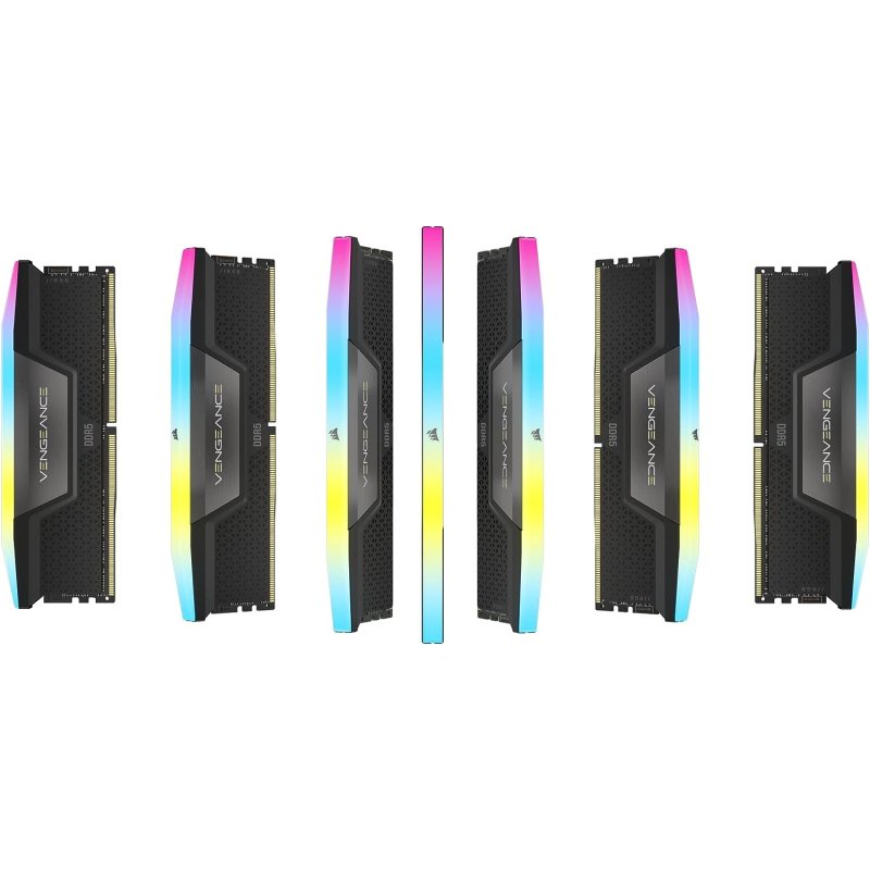 Corsair Vengeance RGB DDR5 6000 MHz 32 GB 2 x 16 GB CL30 Schwarz