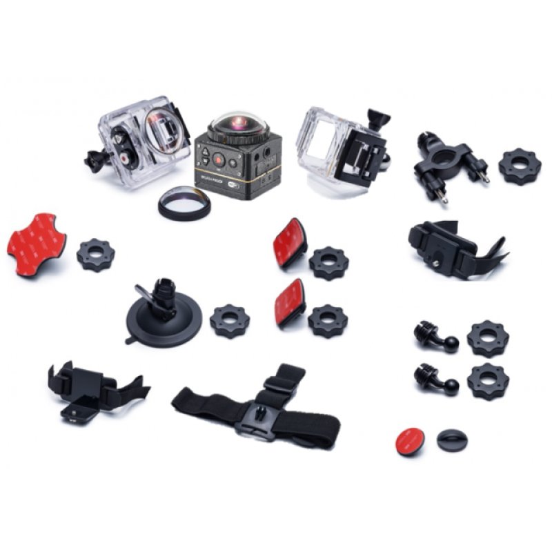 Kodak Pixpro SP360 4K Action Cam Pack Extremo C mara Deportiva 360 4K Kodak Pixpro SP360 4K Action Cam Pack Extremo C mara Deportiva 360 4K