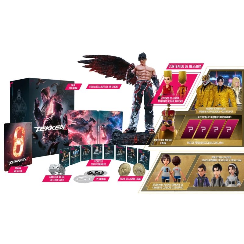 Tekken 8 Launch Edition PC  Oferecer Presentes de Natal