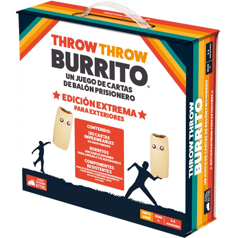 Asmodee Throw Throw Burrito Extreme Edition Gioco di carte da esterno video