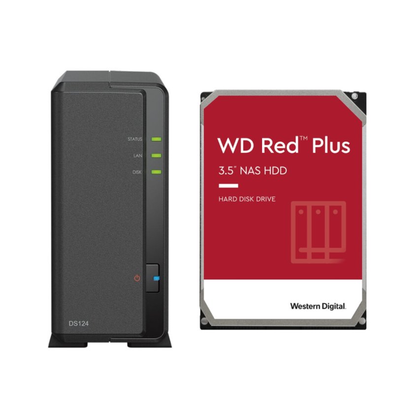 NAS Synology DS725+ 16 To (2x 8 To IronWolf) - 2 Baies, Processeur Ryzen, 2,5 GbE, Cache NVMe, Évolutif Avec DX525