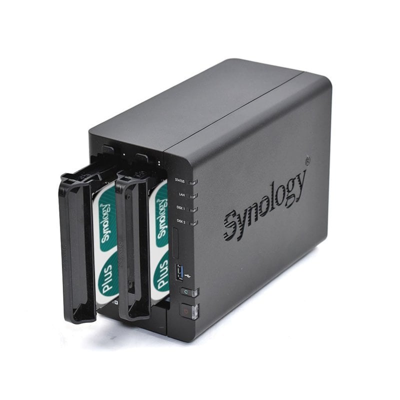 Image of Synology DiskStation DS223 NAS 2 GB RAM + 2 dischi rigidi Synology HAT Plus da 4 TB