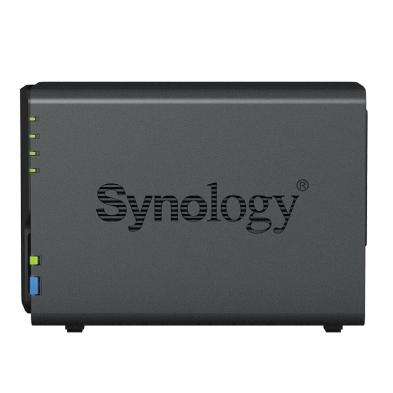 SYNOLOGY DS223 2GB NAS 8TB (2X 4TB) HAT3300, assemblato e testato con SE DSM installato