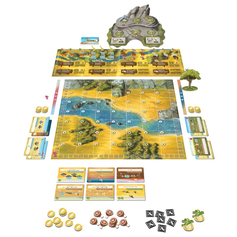 Jeu De Société Vintage Wild Life, Ravensburger, Occasion