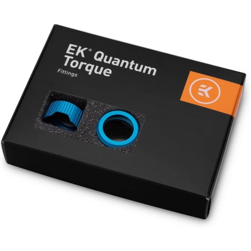 Image of Confezione da 6 anelli di compressione EKWB EK-Quantum Torque HDC 16 blu