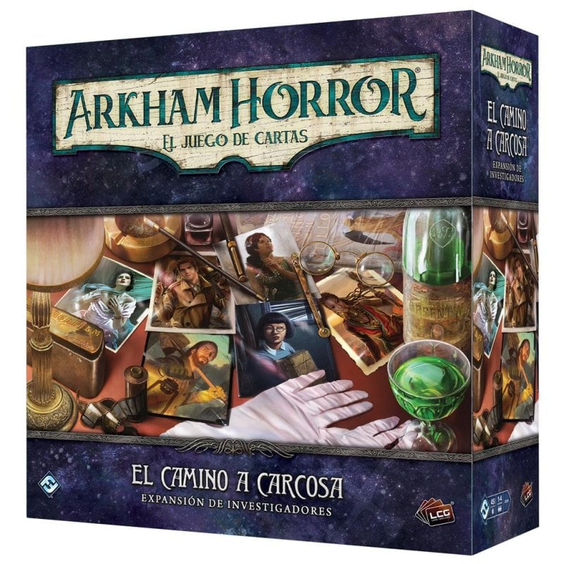 Comprar en oferta Asmodee Arkham Horror El Juego de Cartas: El Camino a Carcosa Expansión de Investigadores