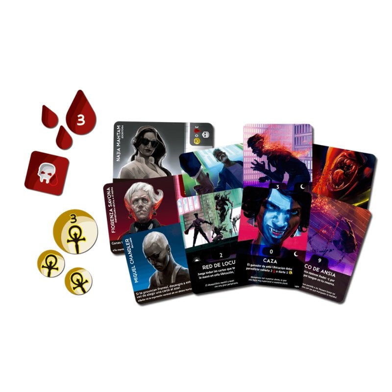 Asmodee Vampire : Le jeu de cartes Vendetta Masquerade