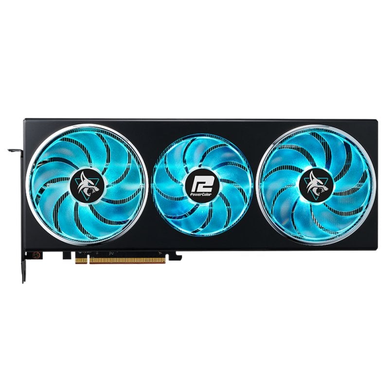 PowerColor Hellhound RX 7700 XT 12G-L/OC AMD Radeon RX 7700 XT 12 Go ...