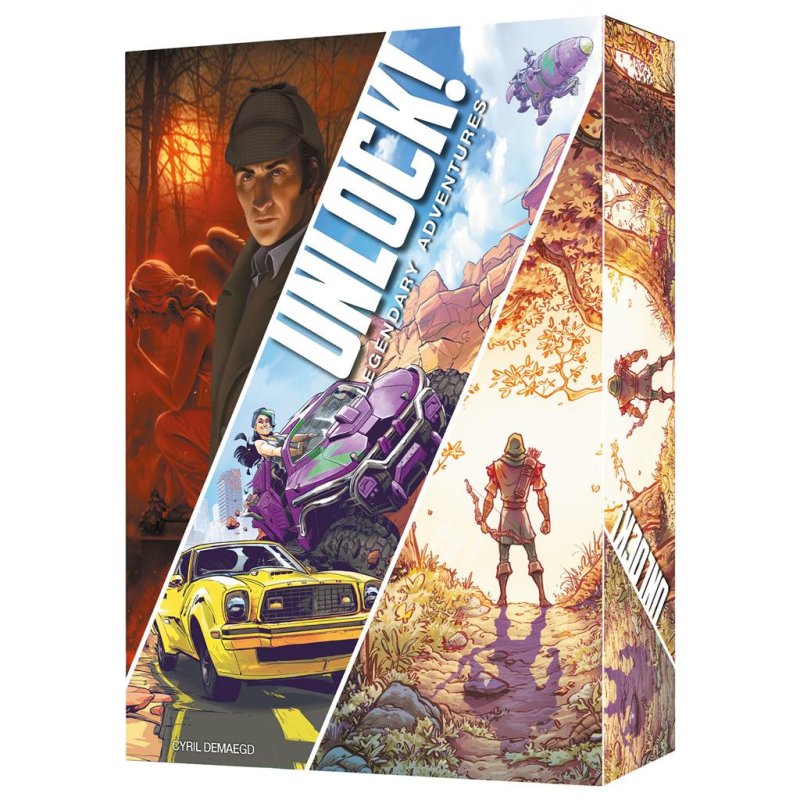 Comprar en oferta Asmodee Unlock! Legendary Adventures Juego de Cartas