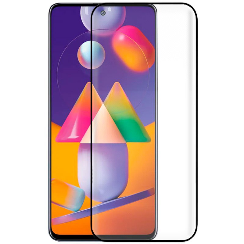 Cool Protector Pantalla Cristal Templado Full 3D Negro para Samsung Galaxy M31s video