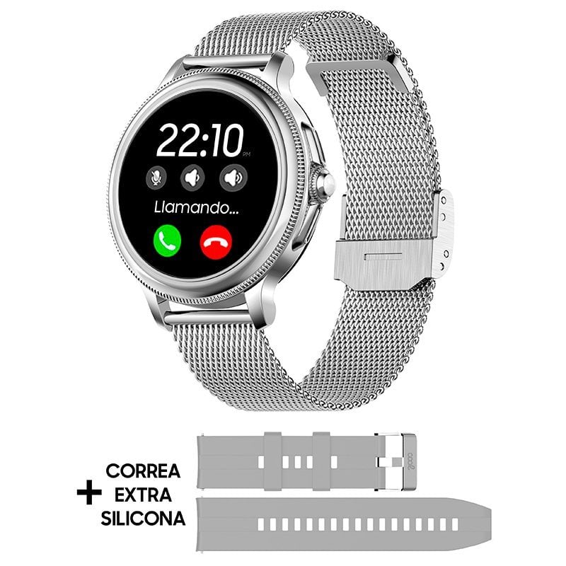 Cool Dover Smartwatch Metal Gris PcComponentes