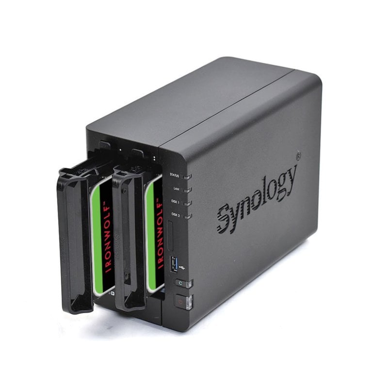 Image of Synology DiskStation DS224+ NAS 6GB RAM + 2 dischi rigidi Seagate IronWolf da 14TB