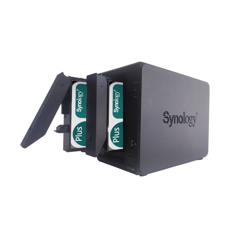 Image of Synology DiskStation DS723+ NAS 2 GB RAM DDR4 ECC + 2 dischi rigidi Synology HAT Plus da 4 TB